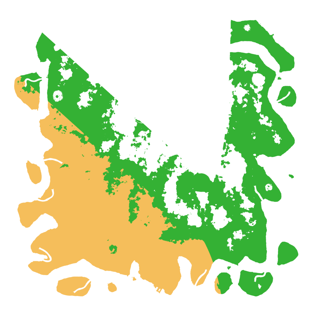 Biome Rust Map: Procedural Map, Size: 4500, Seed: 685466720