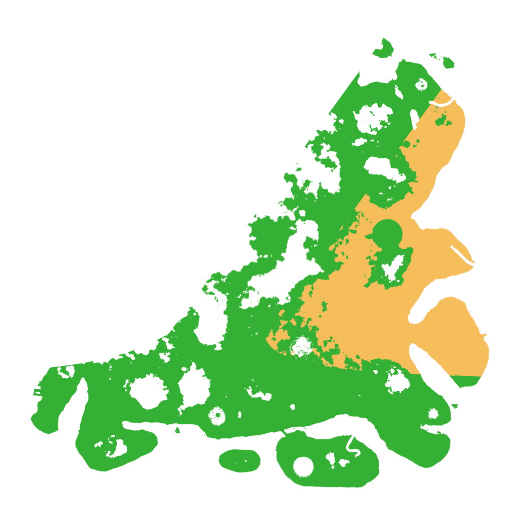 Biome Rust Map: Procedural Map, Size: 4500, Seed: 753421