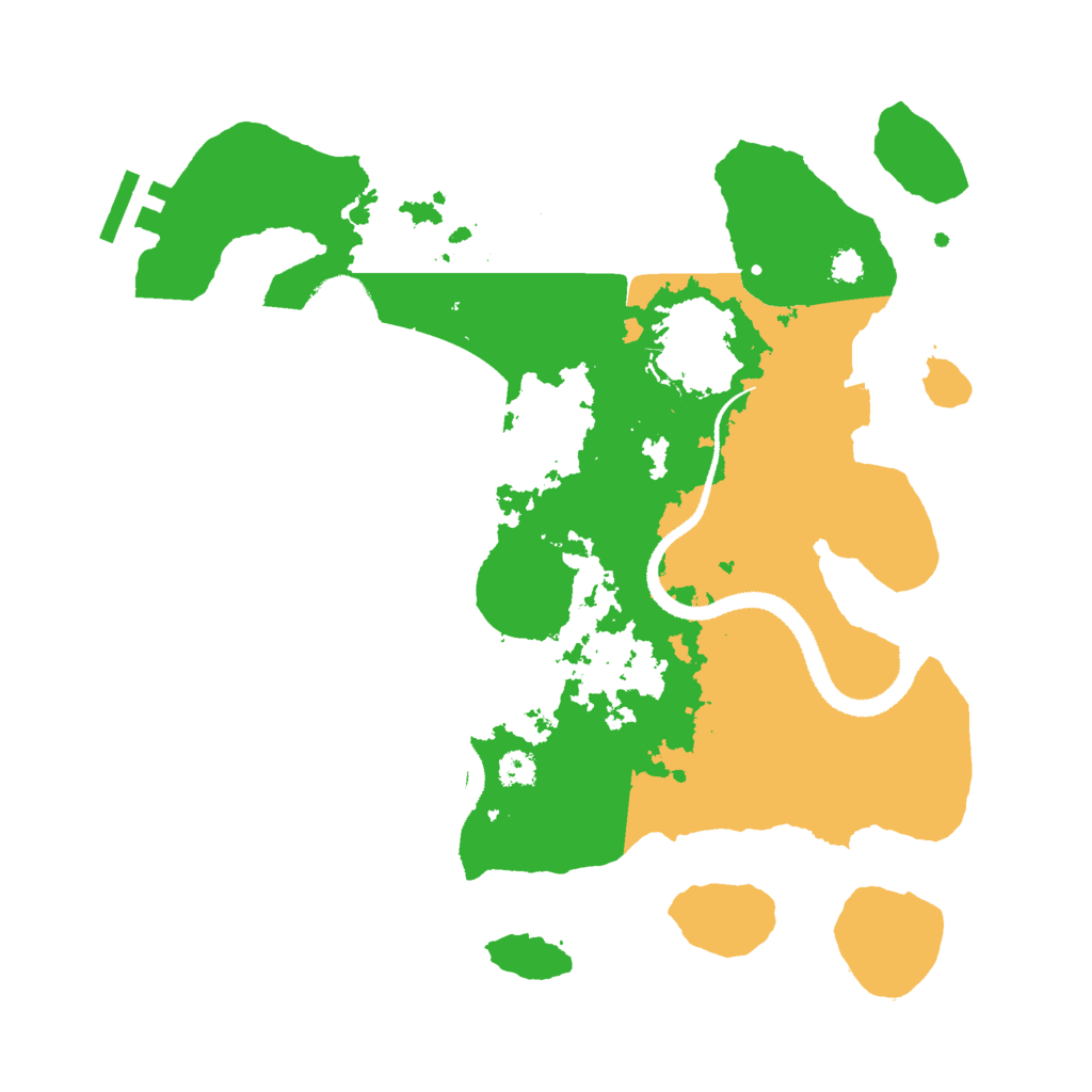 Biome Rust Map: Procedural Map, Size: 3000, Seed: 567172214