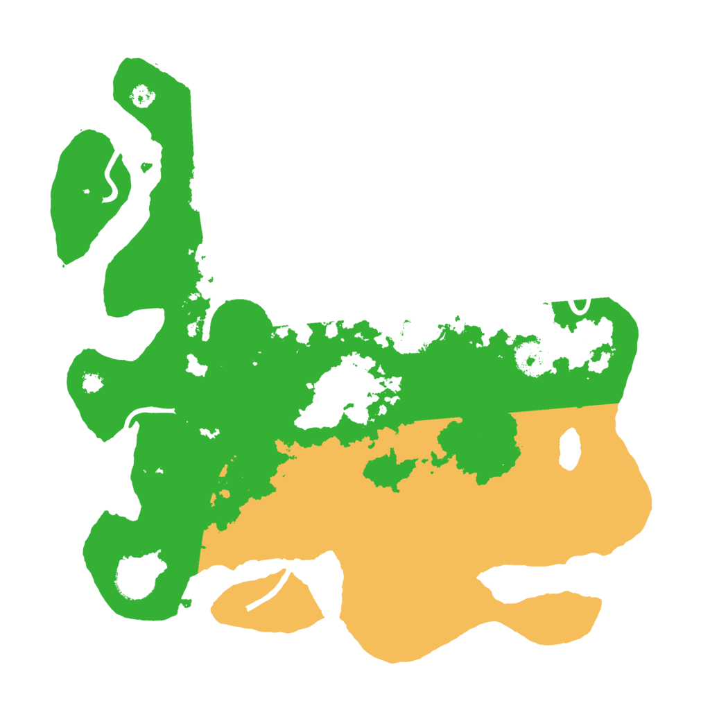 Biome Rust Map: Procedural Map, Size: 3200, Seed: 79862489