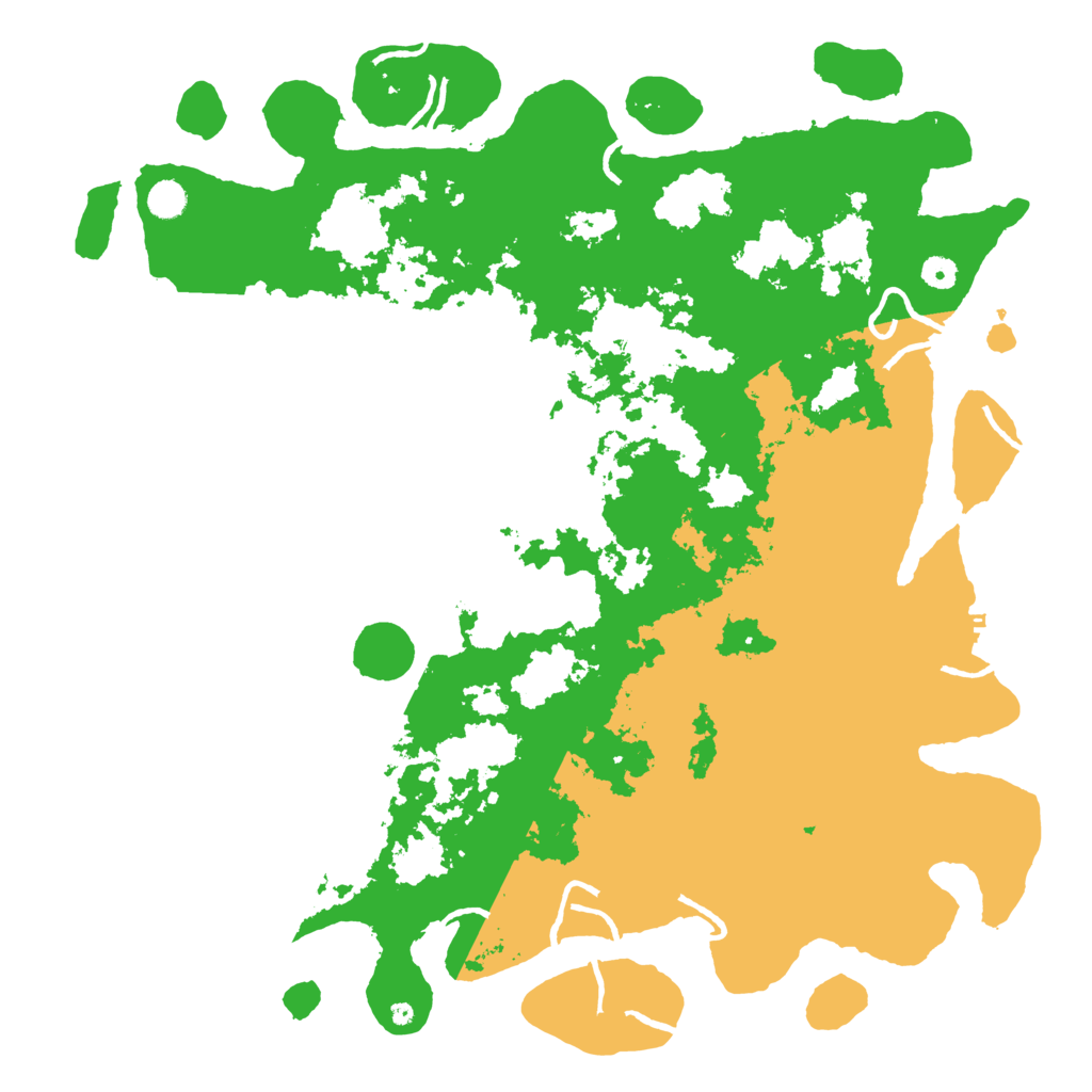 Biome Rust Map: Procedural Map, Size: 5000, Seed: 5867432