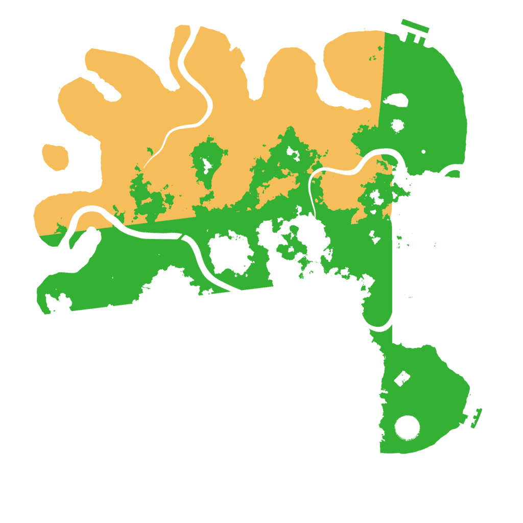 Biome Rust Map: Procedural Map, Size: 3750, Seed: 7212351