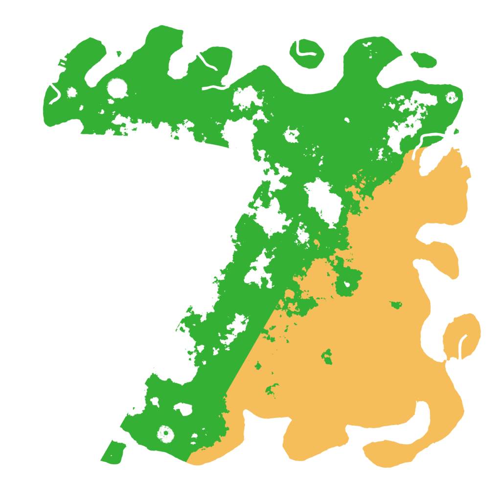 Biome Rust Map: Procedural Map, Size: 4500, Seed: 729499787