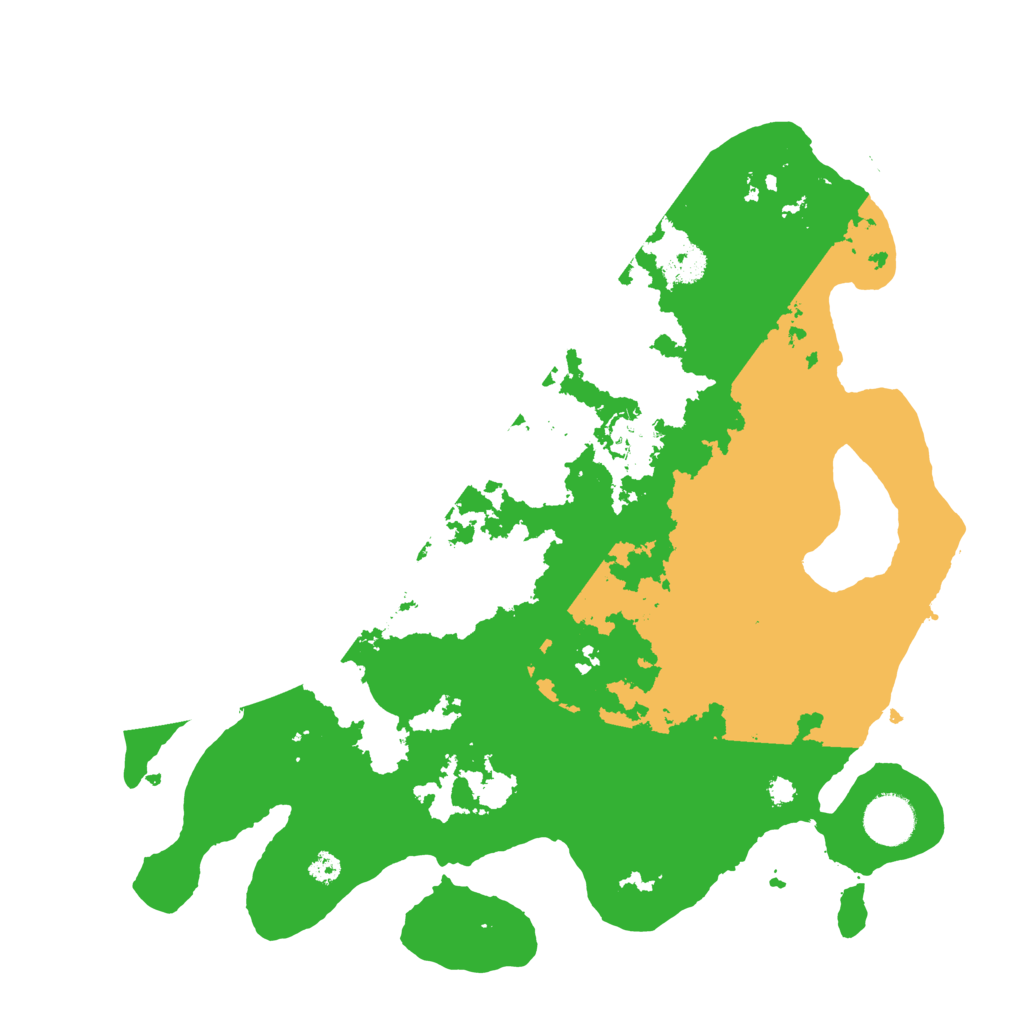 Biome Rust Map: Procedural Map, Size: 3500, Seed: 397574160