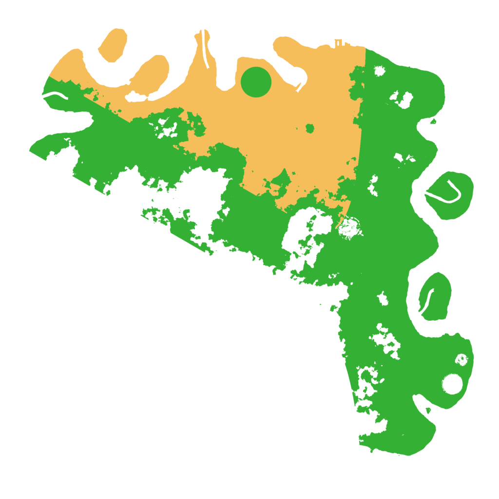 Biome Rust Map: Procedural Map, Size: 4300, Seed: 1462586479