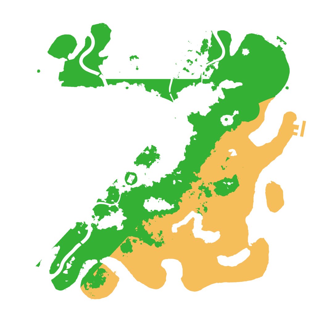 Biome Rust Map: Procedural Map, Size: 4000, Seed: 2007899179