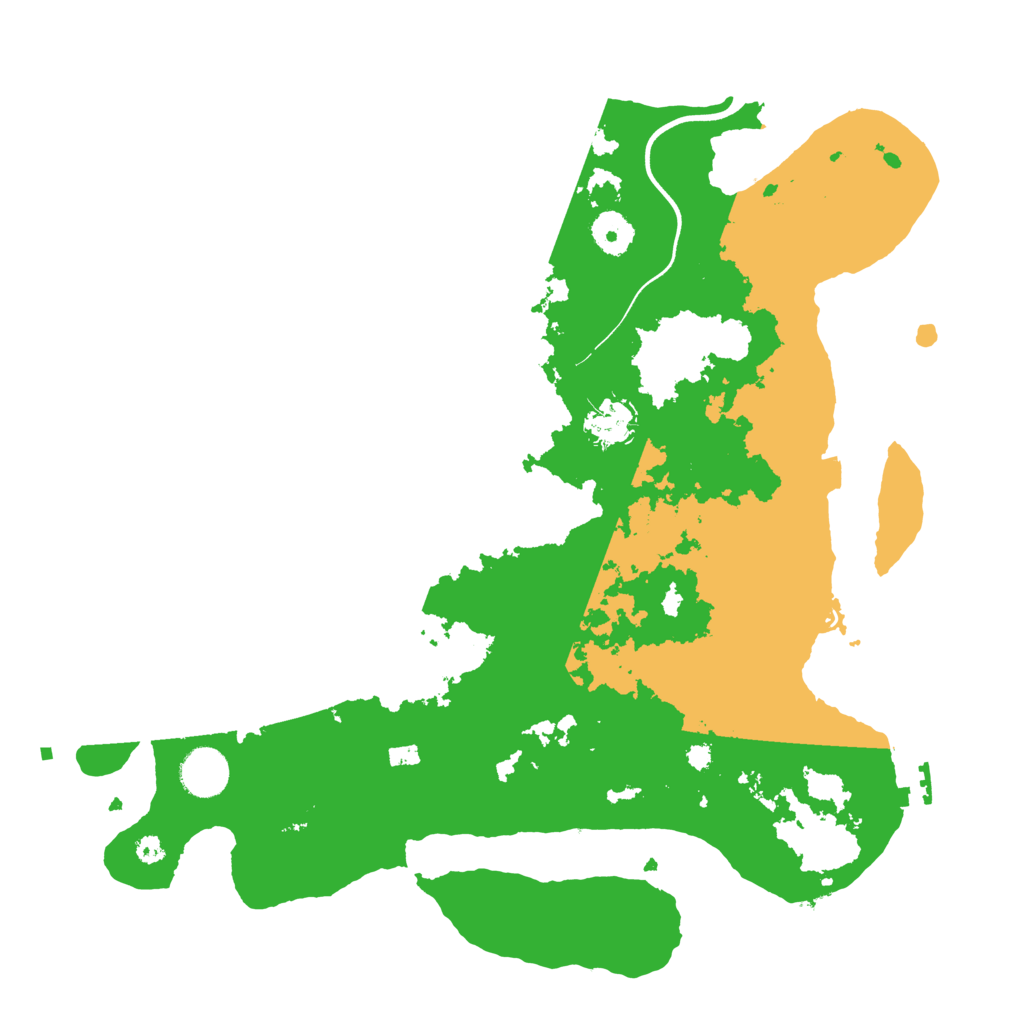 Biome Rust Map: Procedural Map, Size: 3700, Seed: 1716202305