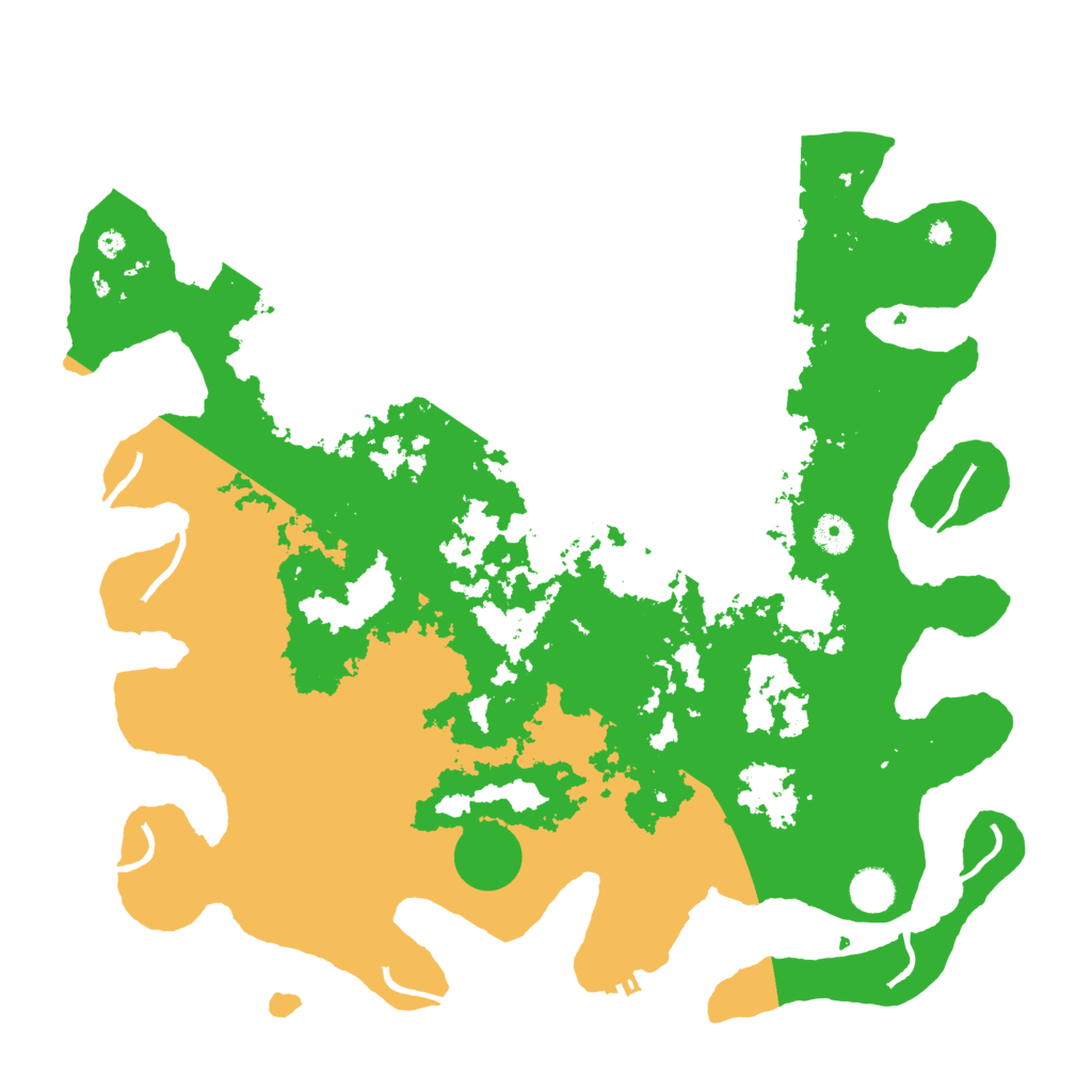 Biome Rust Map: Procedural Map, Size: 4250, Seed: 889489869