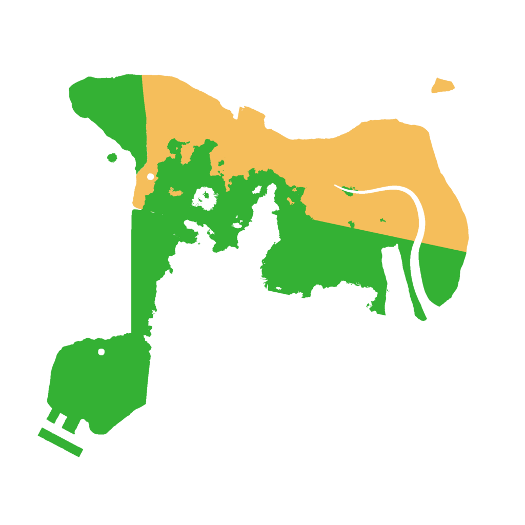 Biome Rust Map: Procedural Map, Size: 2269, Seed: 111169