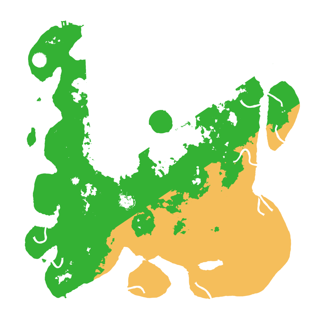 Biome Rust Map: Procedural Map, Size: 3850, Seed: 1991370