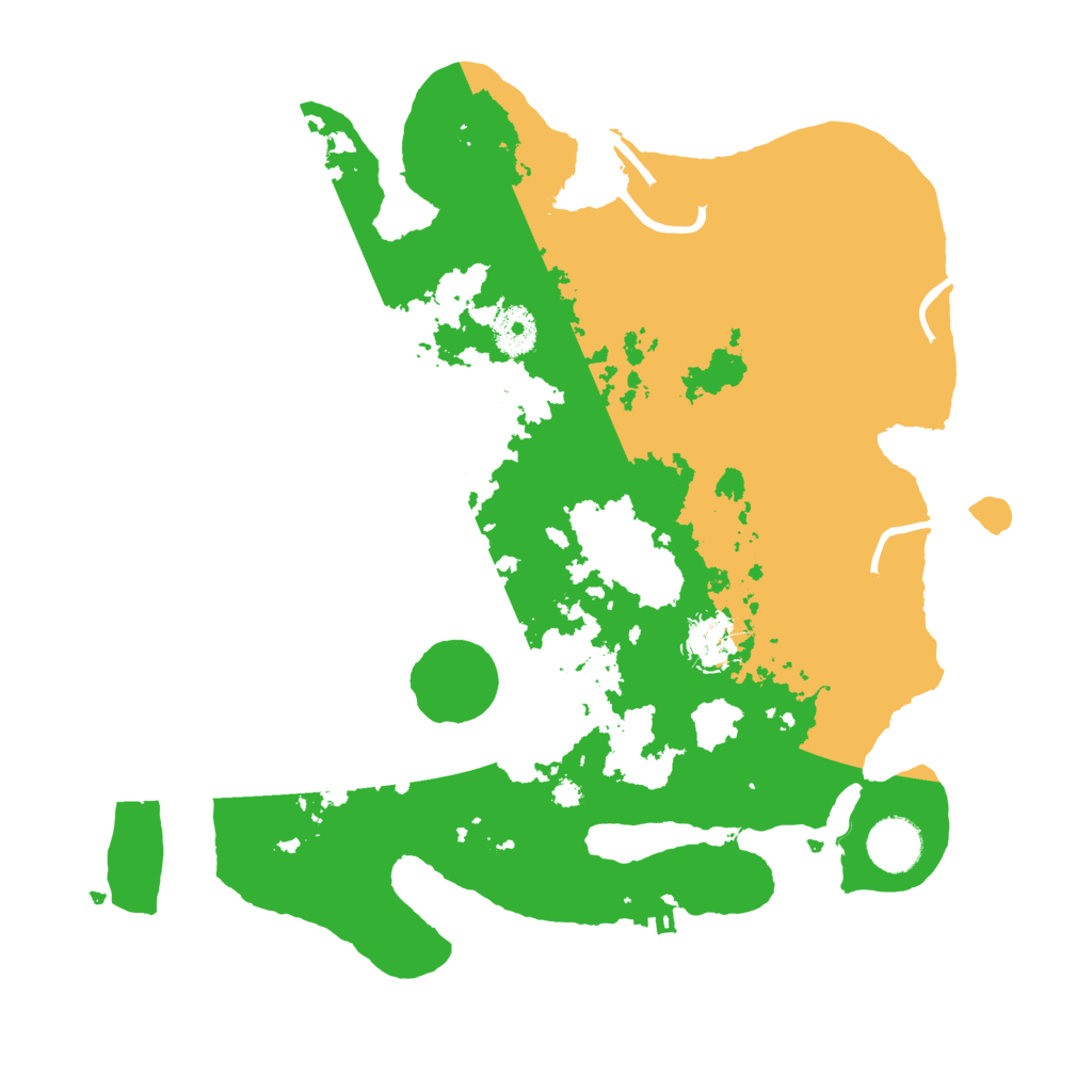 Biome Rust Map: Procedural Map, Size: 3500, Seed: 1788607215