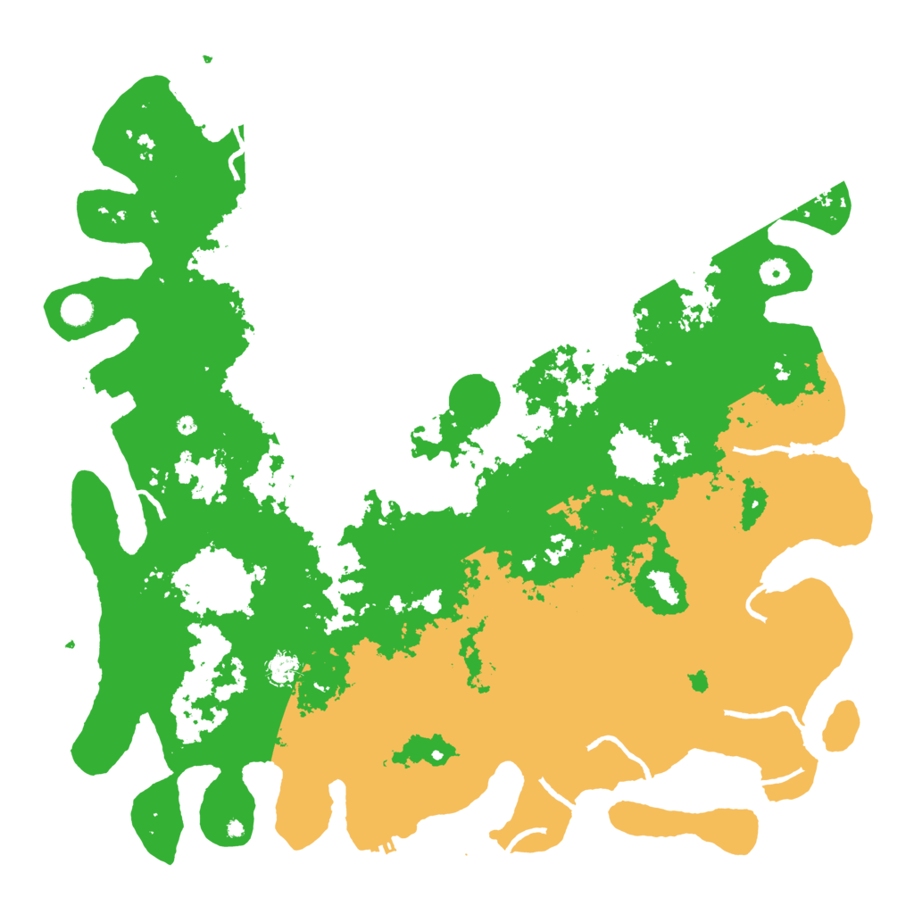 Biome Rust Map: Procedural Map, Size: 5000, Seed: 1928025600