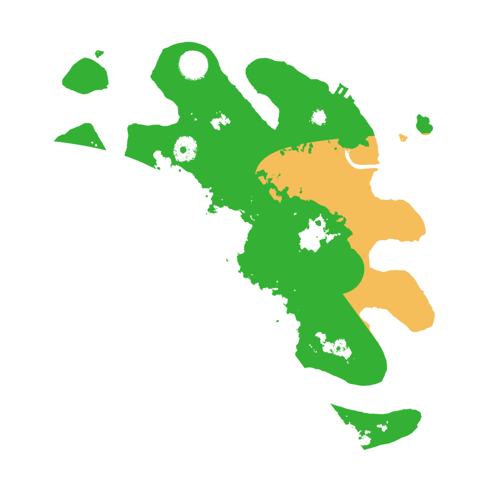 Biome Rust Map: Procedural Map, Size: 3000, Seed: 1331424798