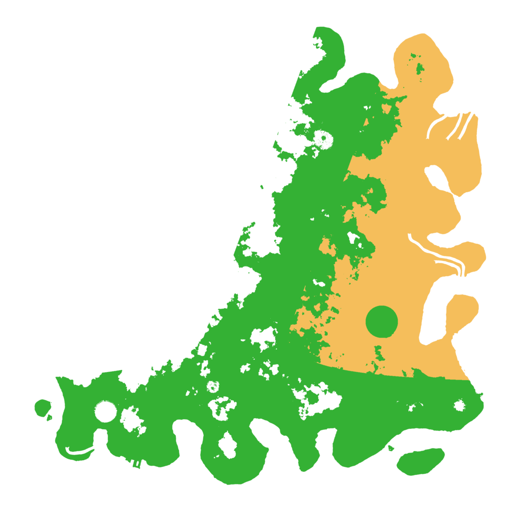 Biome Rust Map: Procedural Map, Size: 4250, Seed: 435827823