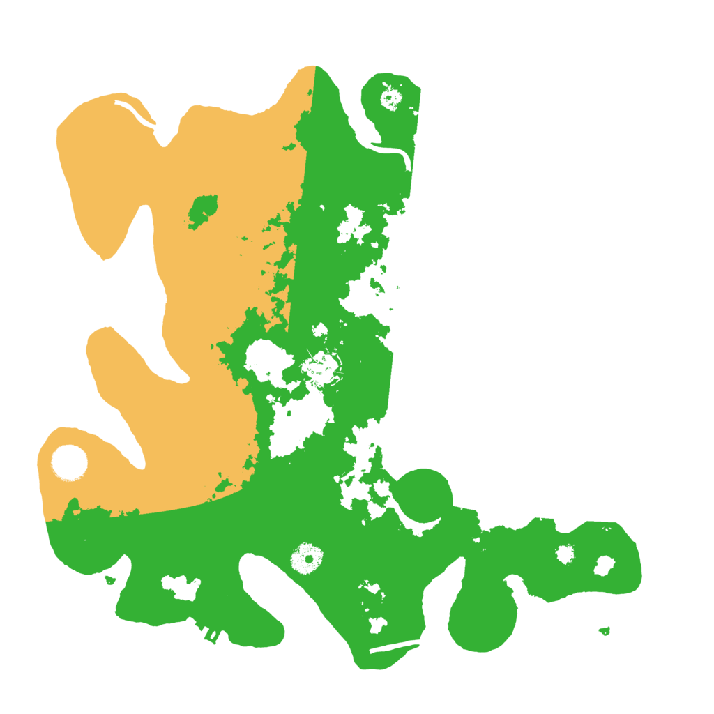 Biome Rust Map: Procedural Map, Size: 3500, Seed: 780