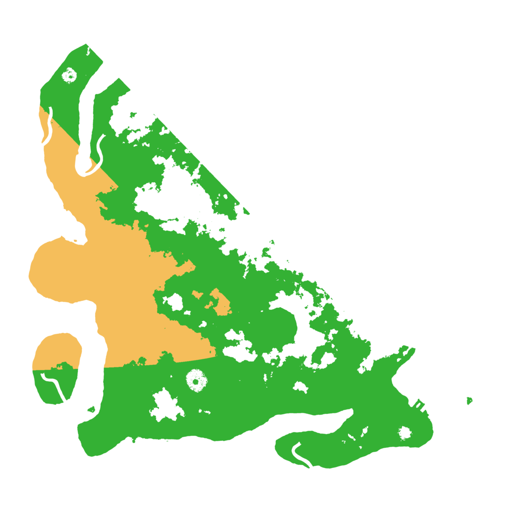 Biome Rust Map: Procedural Map, Size: 3600, Seed: 69426501