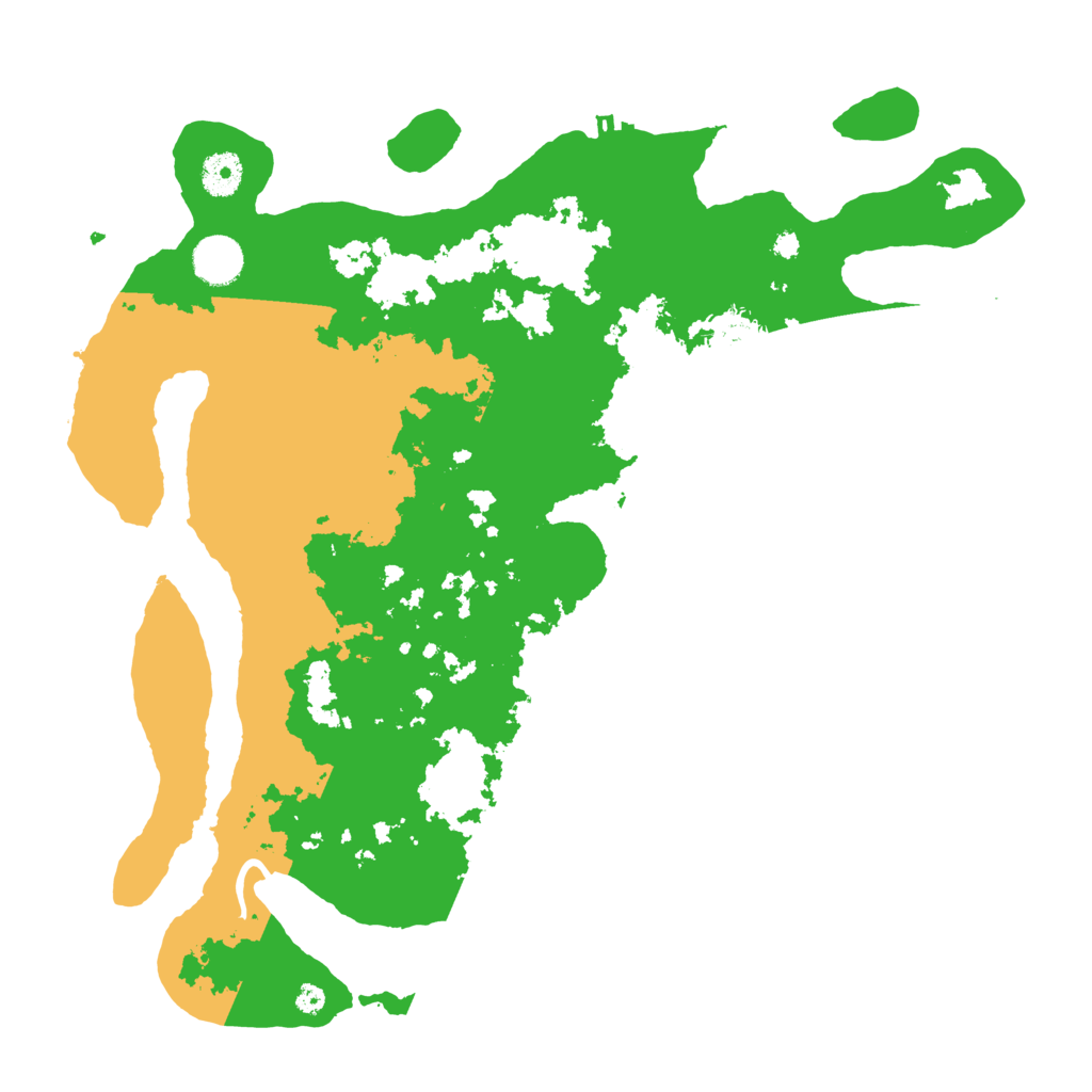 Biome Rust Map: Procedural Map, Size: 3850, Seed: 1663199