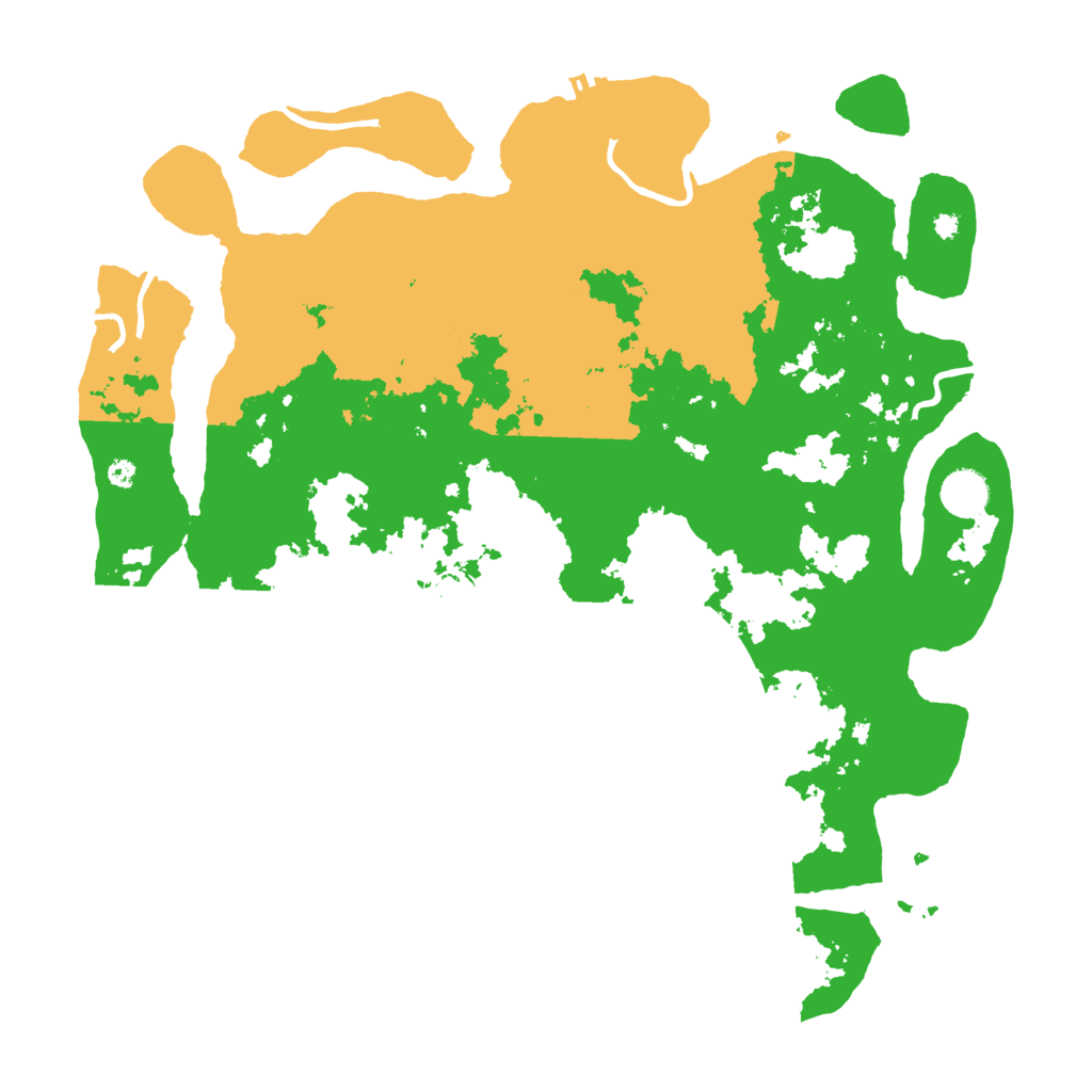 Biome Rust Map: Procedural Map, Size: 4000, Seed: 1229910395