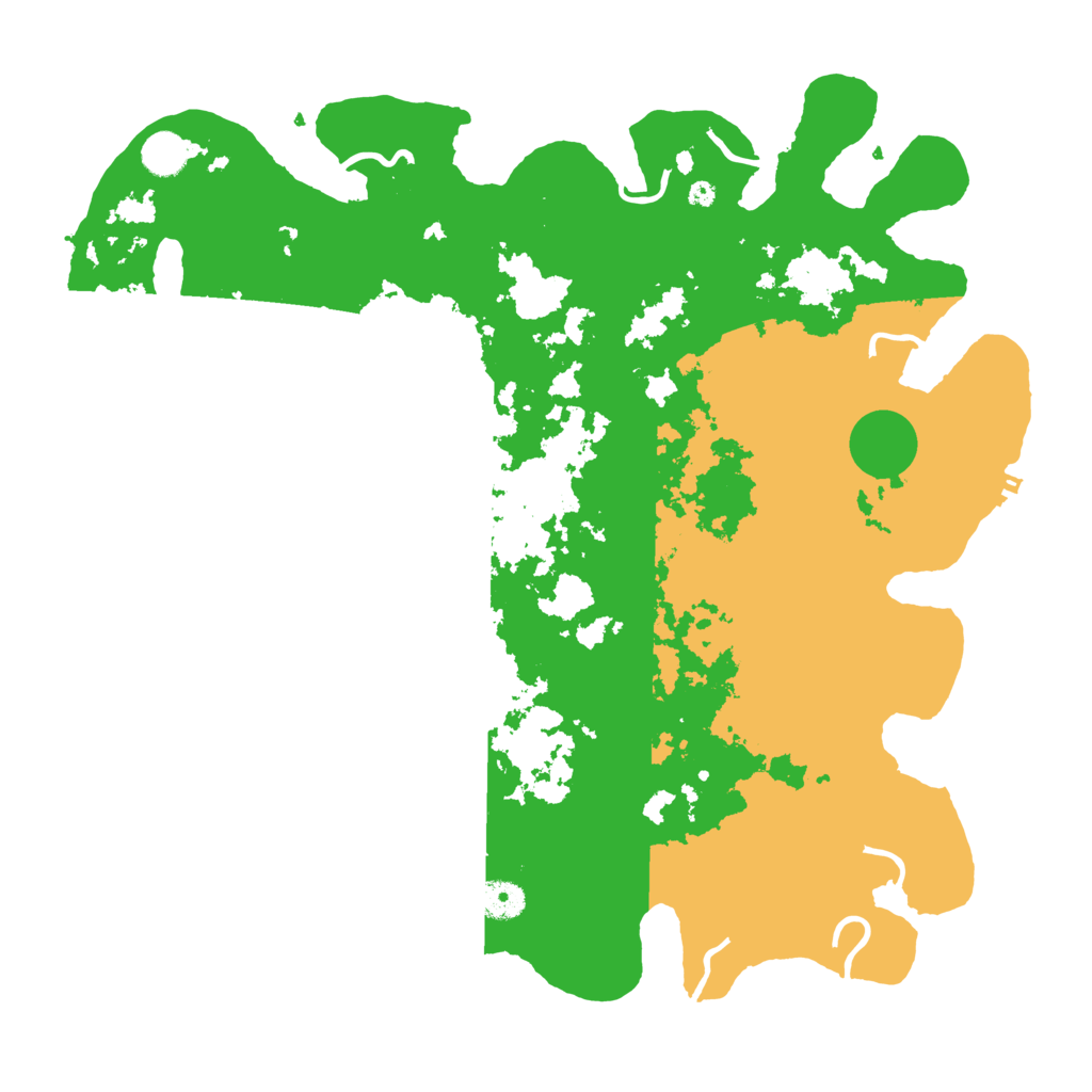Biome Rust Map: Procedural Map, Size: 4250, Seed: 397315706