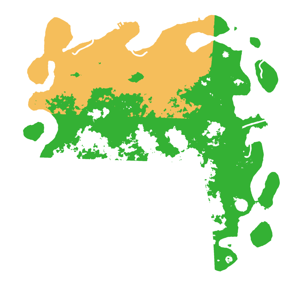 Biome Rust Map: Procedural Map, Size: 4250, Seed: 105281045