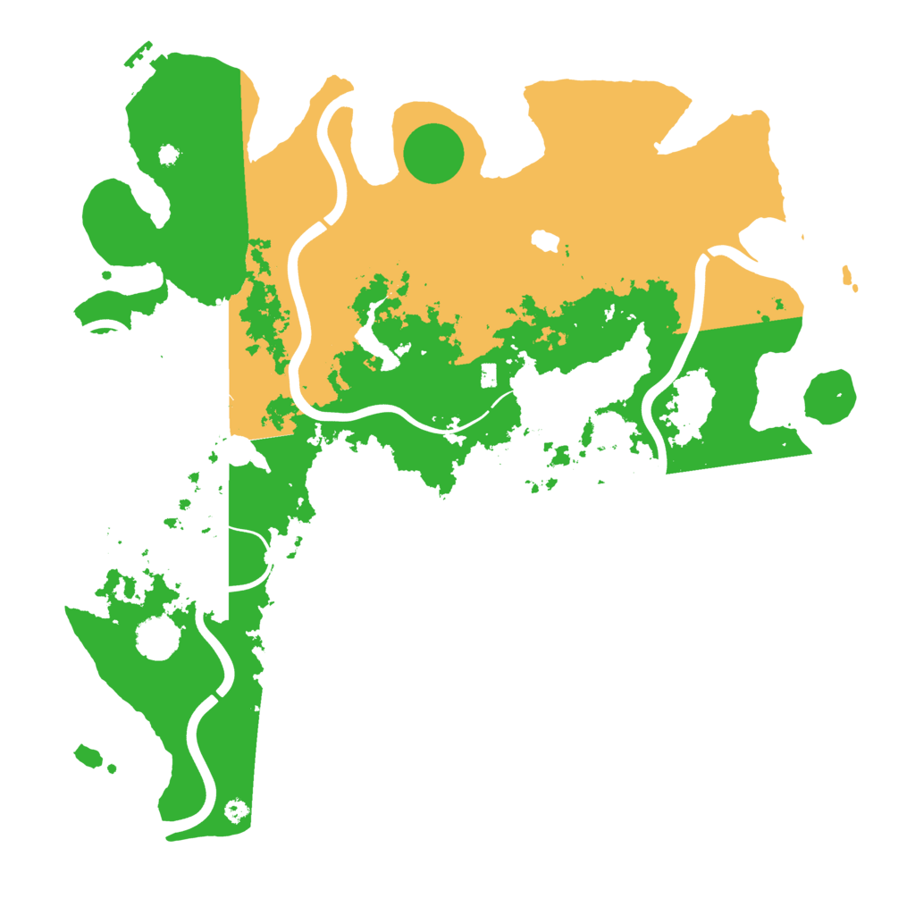 Biome Rust Map: Procedural Map, Size: 4002, Seed: 50000