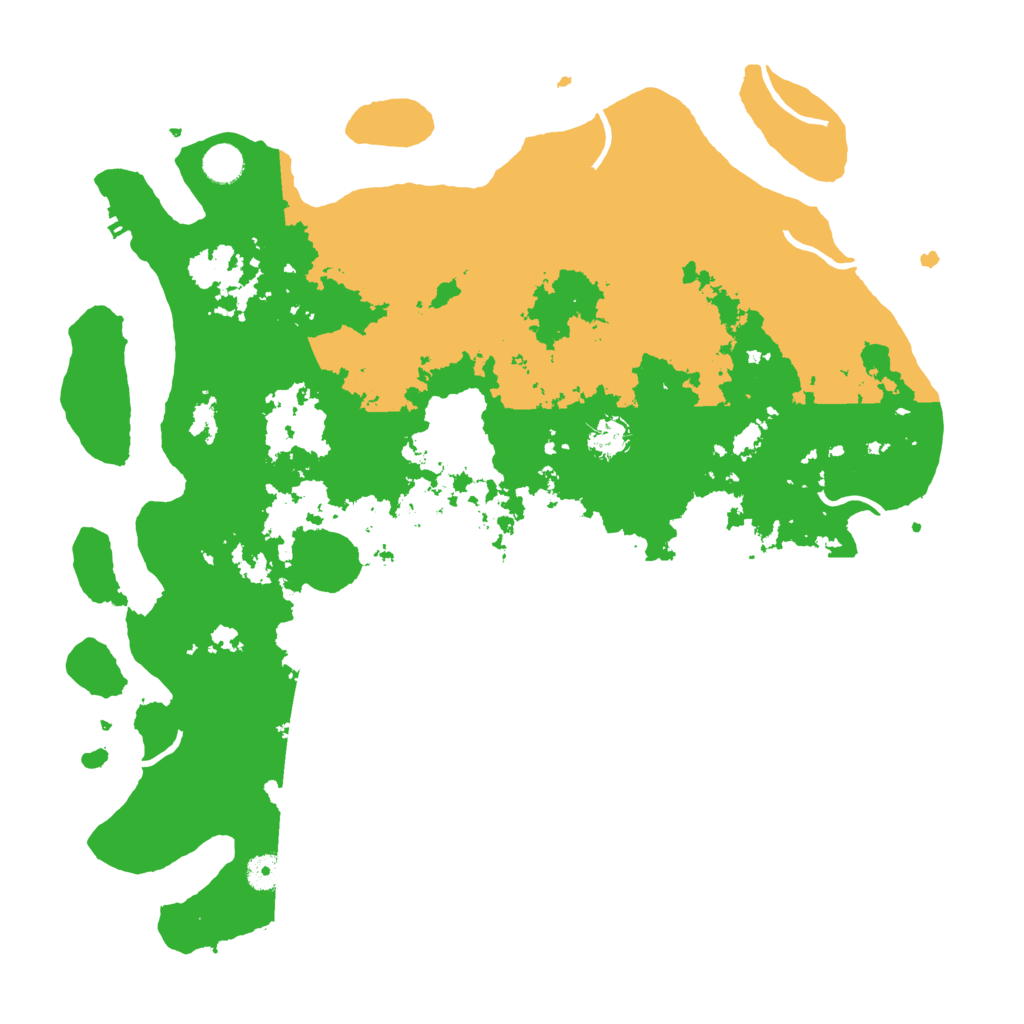 Biome Rust Map: Procedural Map, Size: 4500, Seed: 60818866