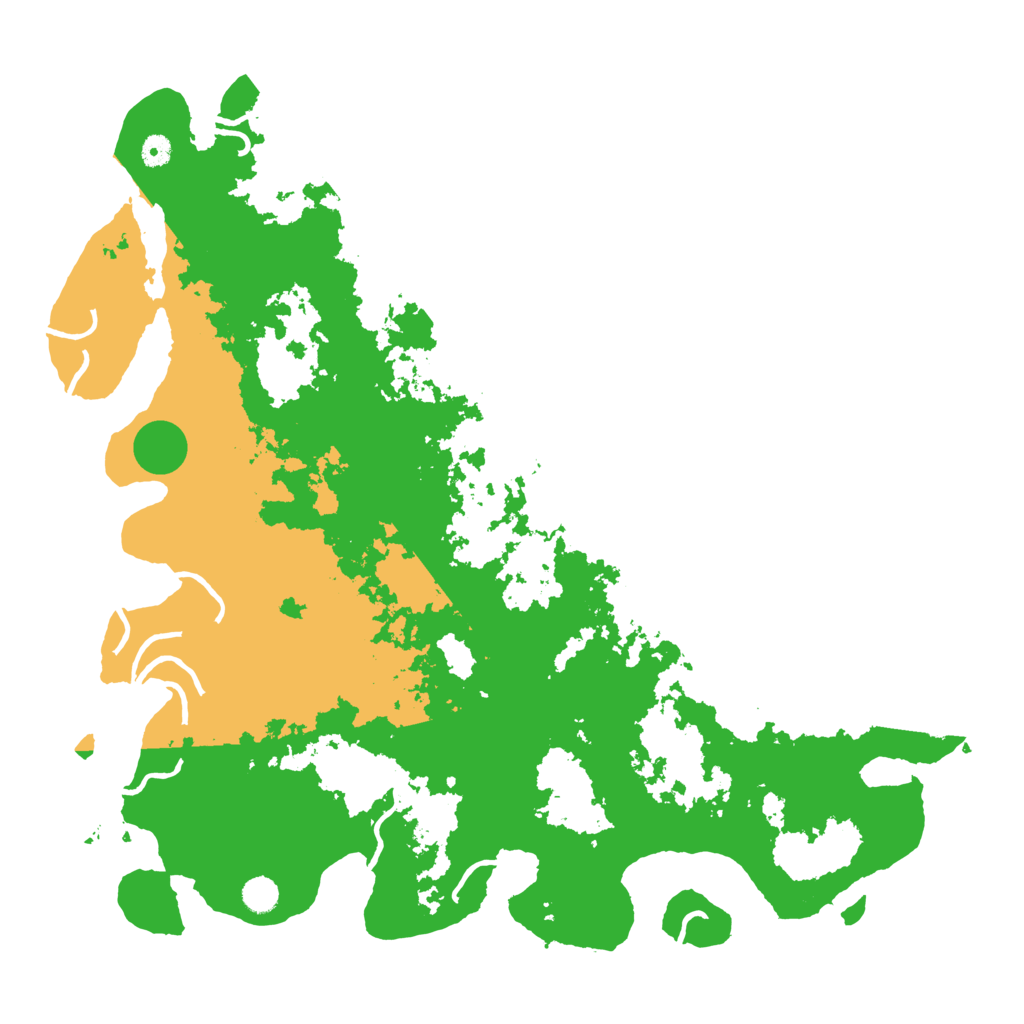 Biome Rust Map: Procedural Map, Size: 5000, Seed: 1417085232