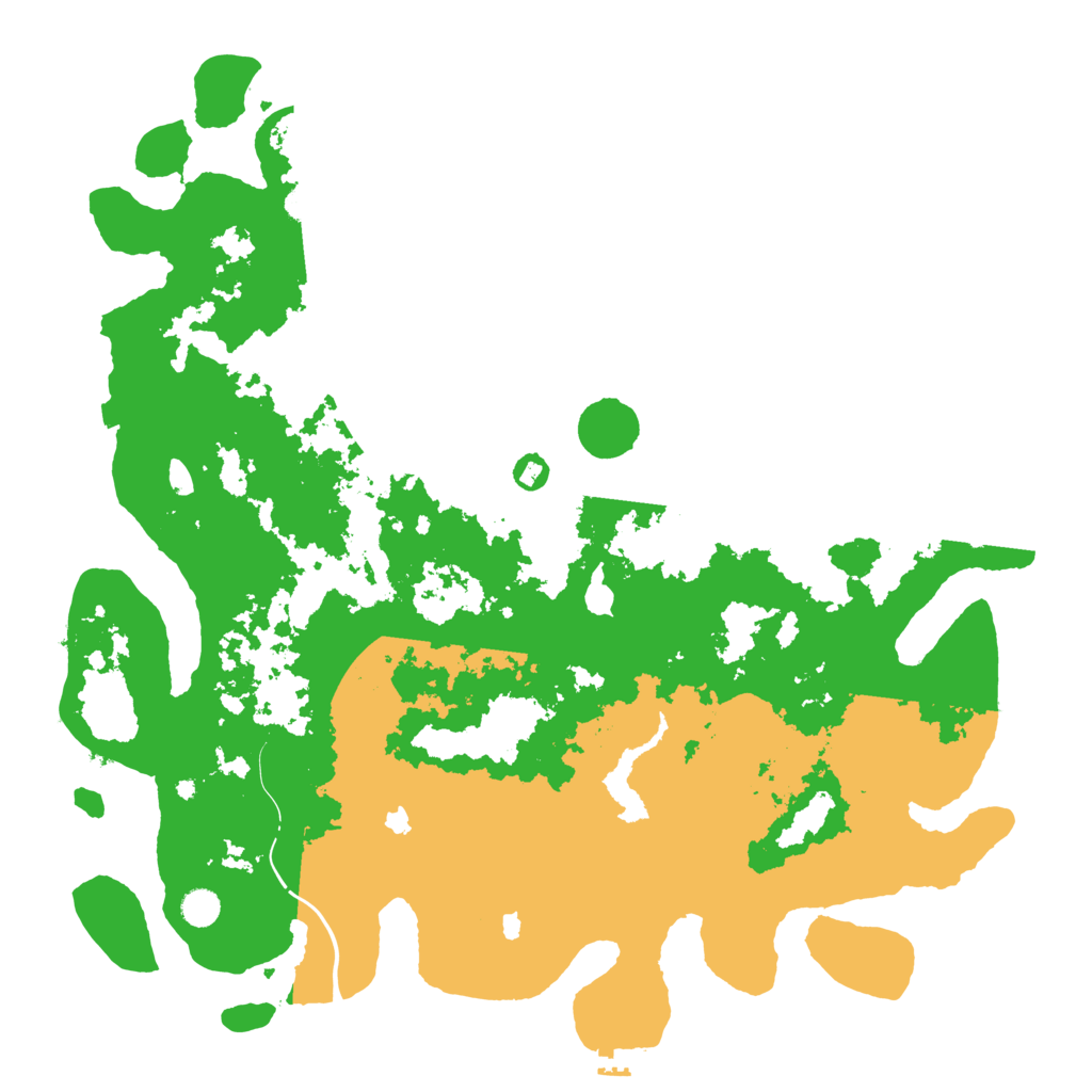 Biome Rust Map: Procedural Map, Size: 5000, Seed: 530423269