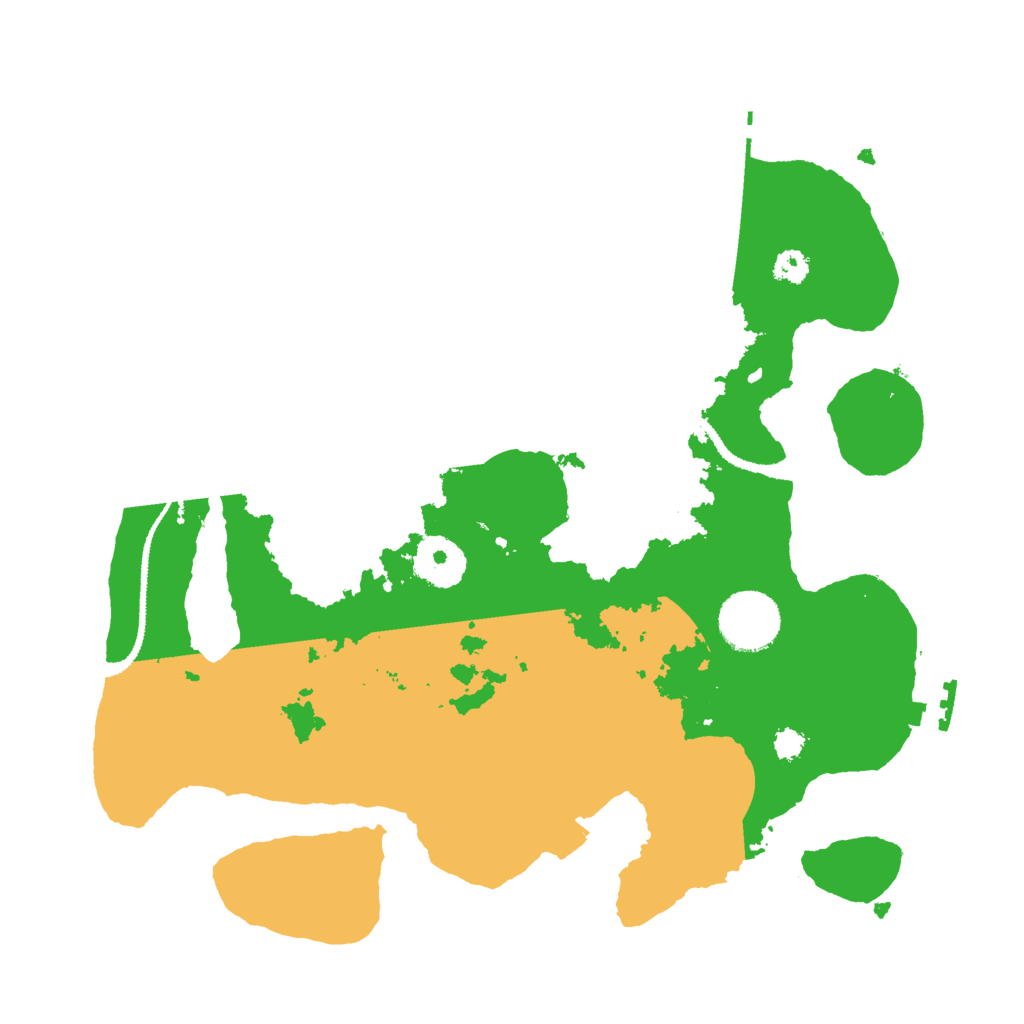 Biome Rust Map: Procedural Map, Size: 3000, Seed: 1024996054