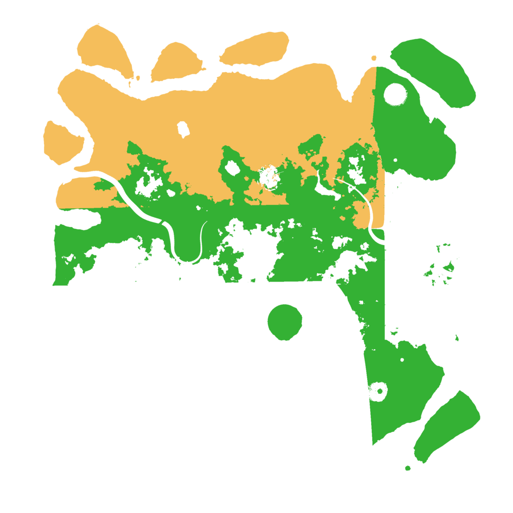 Biome Rust Map: Procedural Map, Size: 4000, Seed: 1351900568