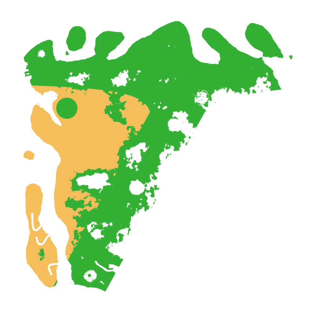 Biome Rust Map: Procedural Map, Size: 4000, Seed: 1736267