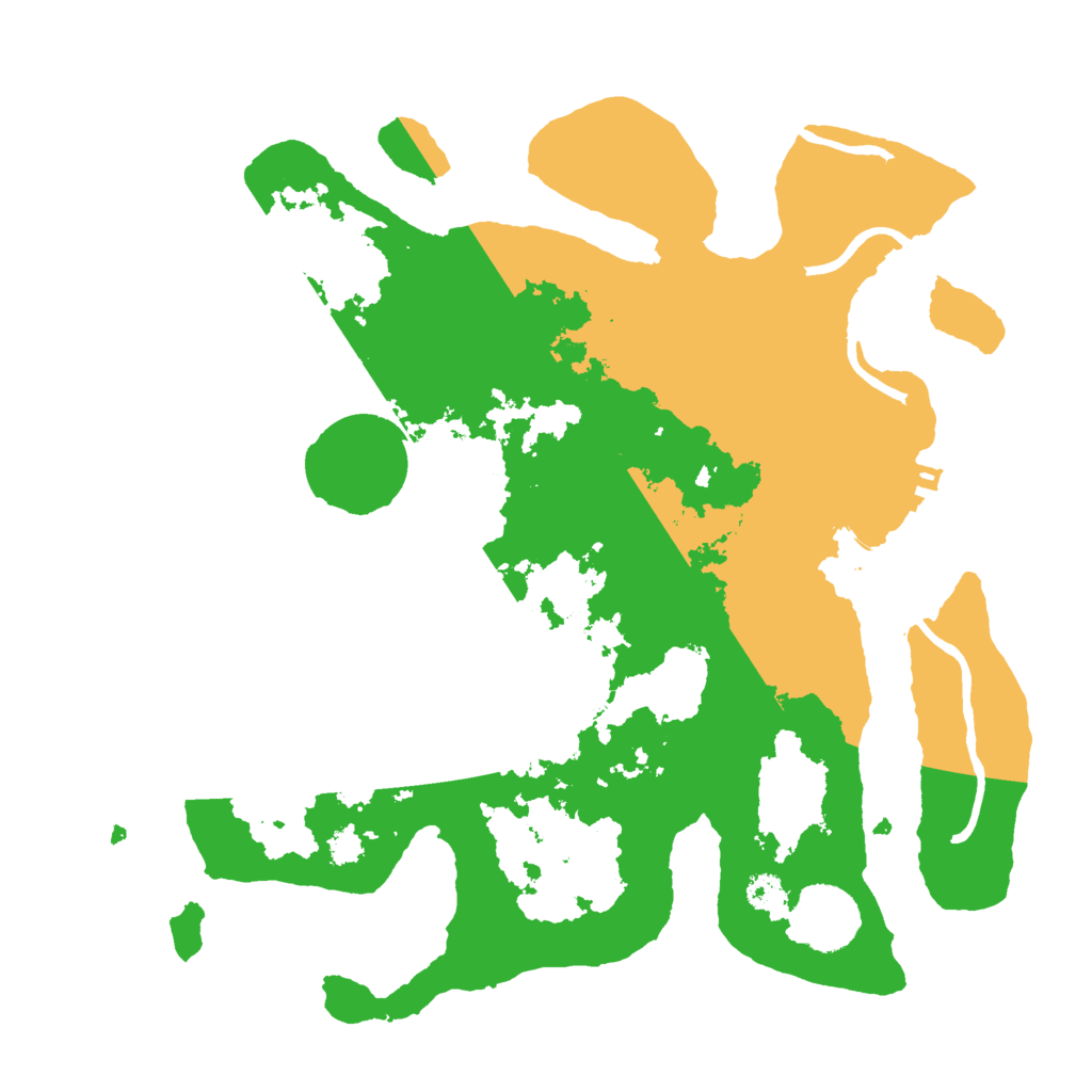 Biome Rust Map: Procedural Map, Size: 3000, Seed: 24789