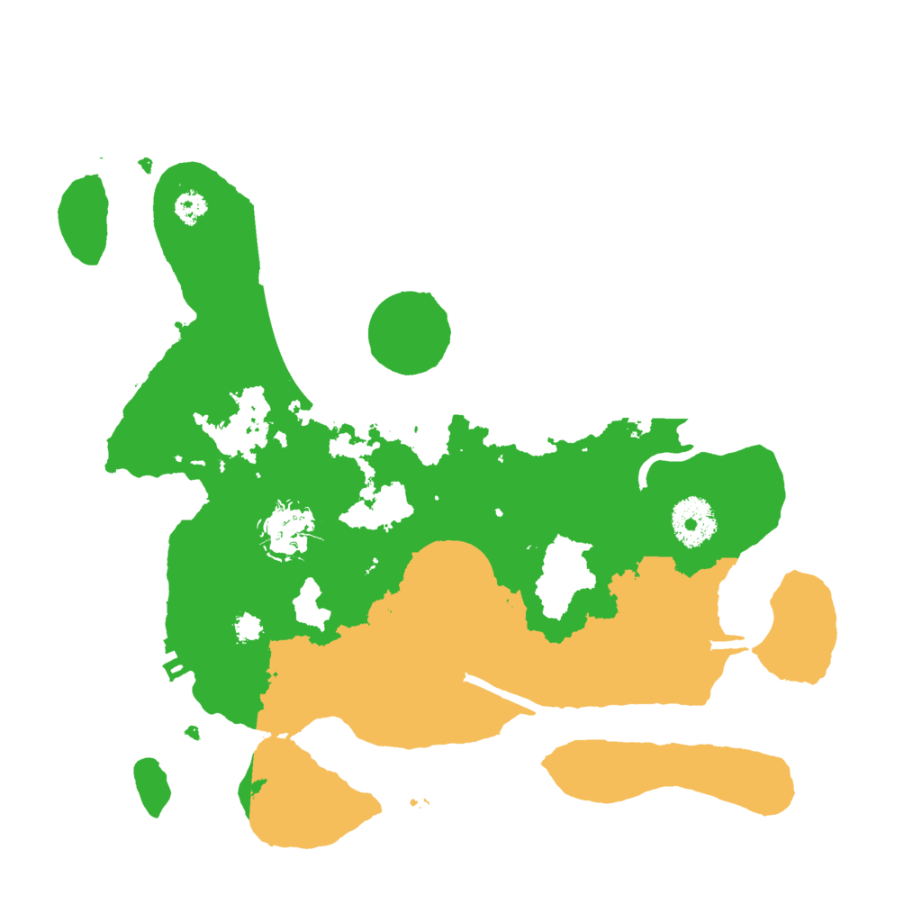 Biome Rust Map: Procedural Map, Size: 3000, Seed: 776768