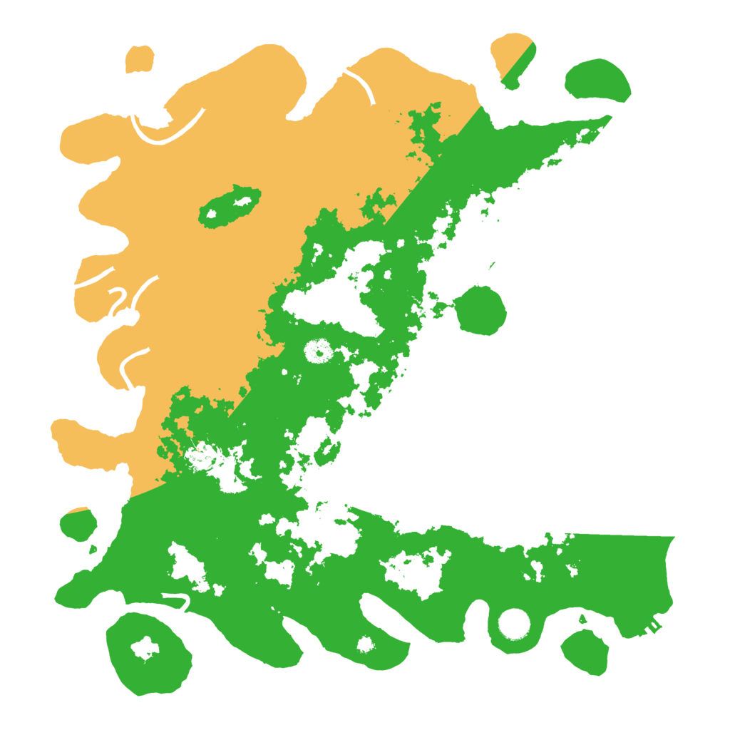 Biome Rust Map: Procedural Map, Size: 4100, Seed: 52645840