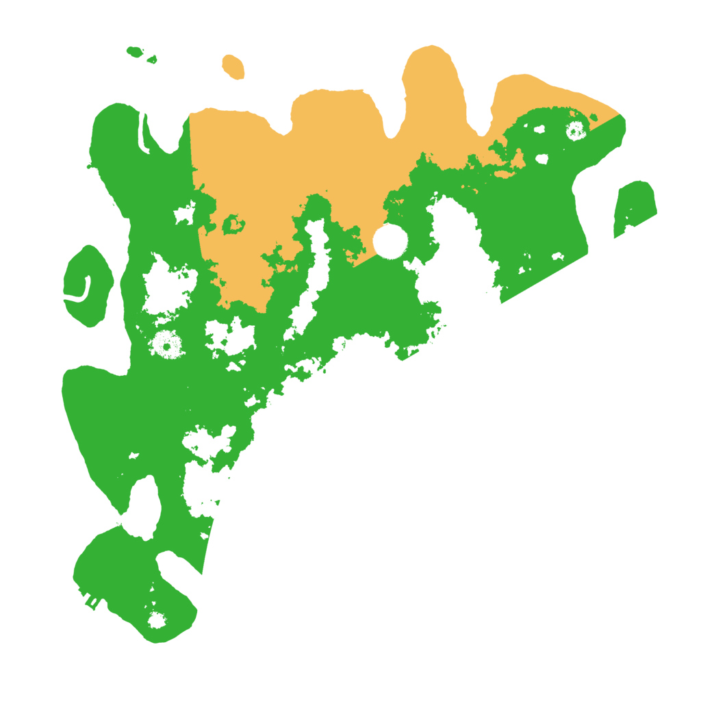 Biome Rust Map: Procedural Map, Size: 3700, Seed: 587511713