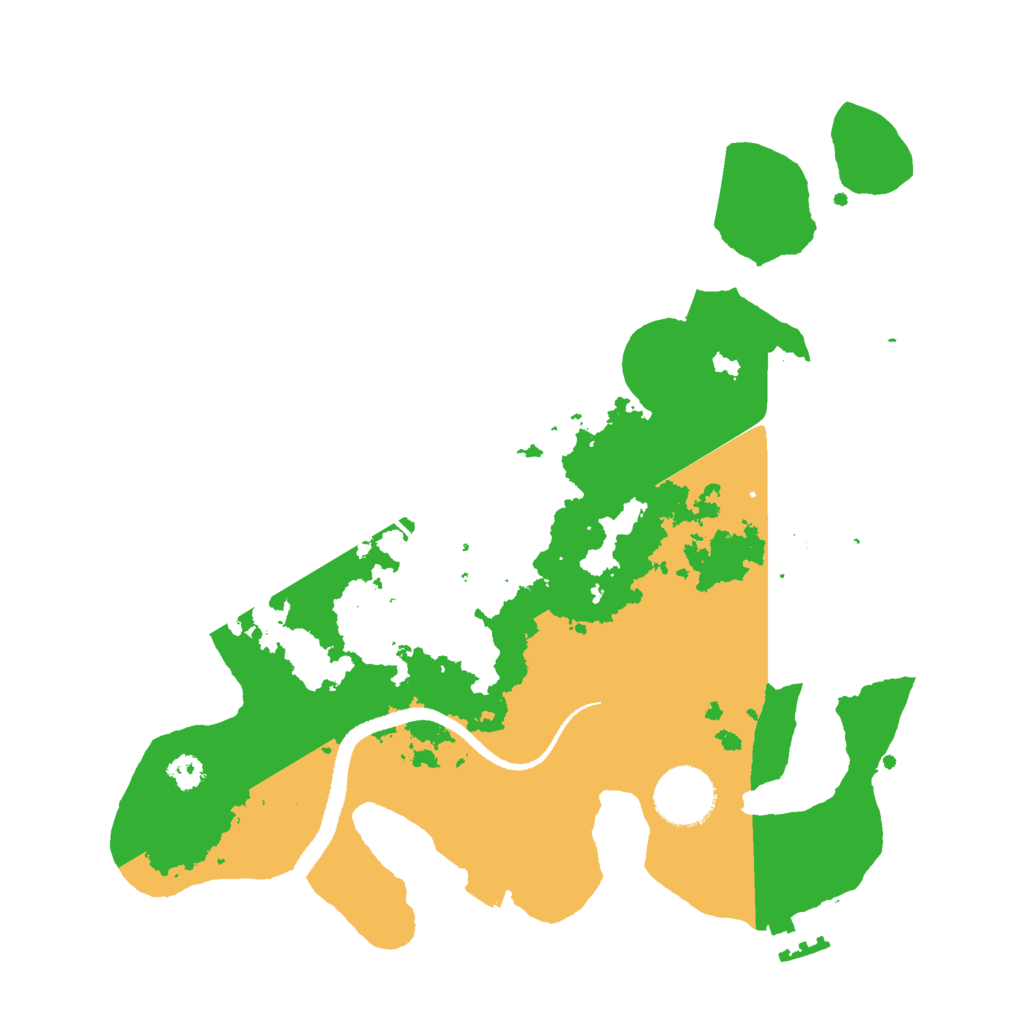 Biome Rust Map: Procedural Map, Size: 3000, Seed: 1466310835