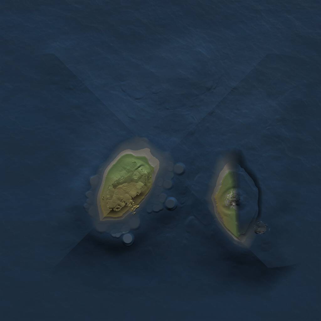 Rust Map: Procedural Map, Size: 1000, Seed: 188, 1 Monuments