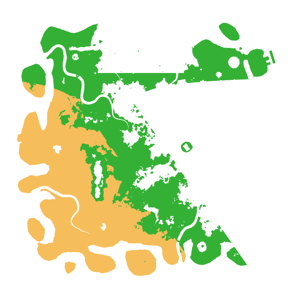 Biome Rust Map: Procedural Map, Size: 4500, Seed: 553564801