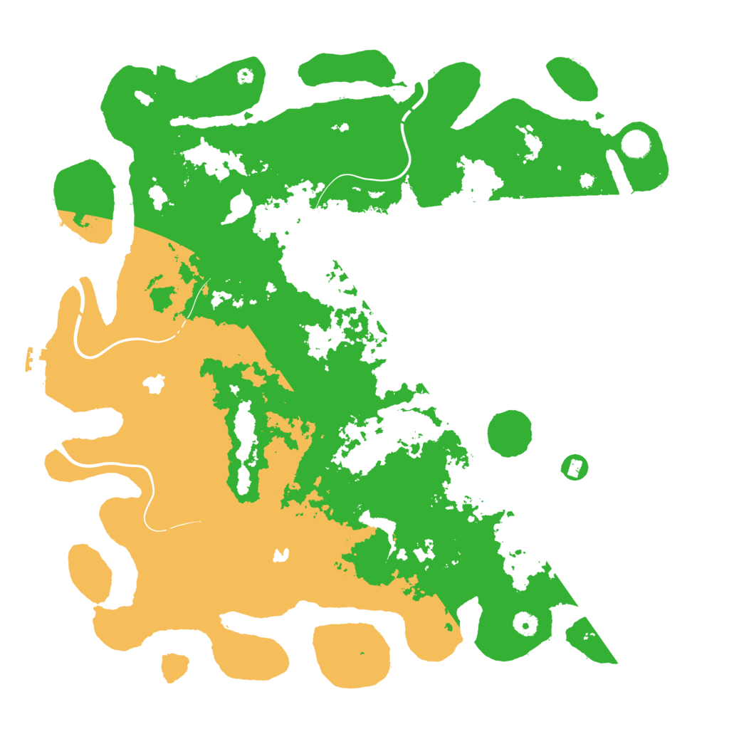 Biome Rust Map: Procedural Map, Size: 4500, Seed: 553564801