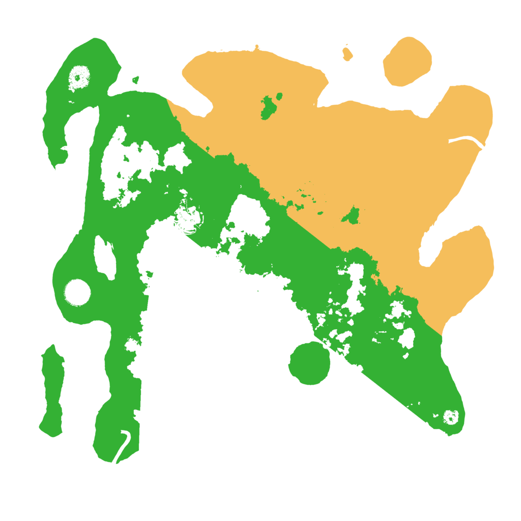 Biome Rust Map: Procedural Map, Size: 3500, Seed: 1546101625