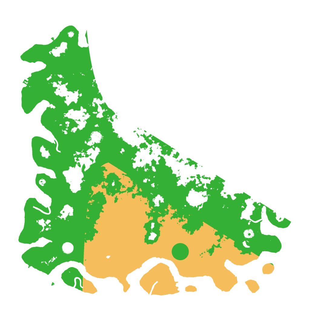 Biome Rust Map: Procedural Map, Size: 4800, Seed: 1240472916