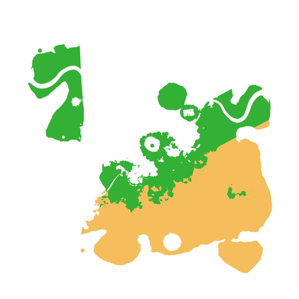 Biome Rust Map: Procedural Map, Size: 3000, Seed: 28124702