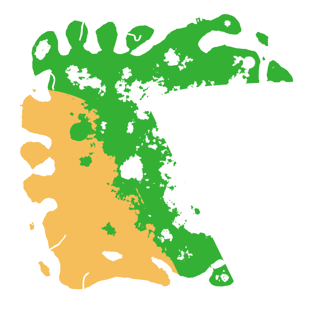 Biome Rust Map: Procedural Map, Size: 4500, Seed: 886029803