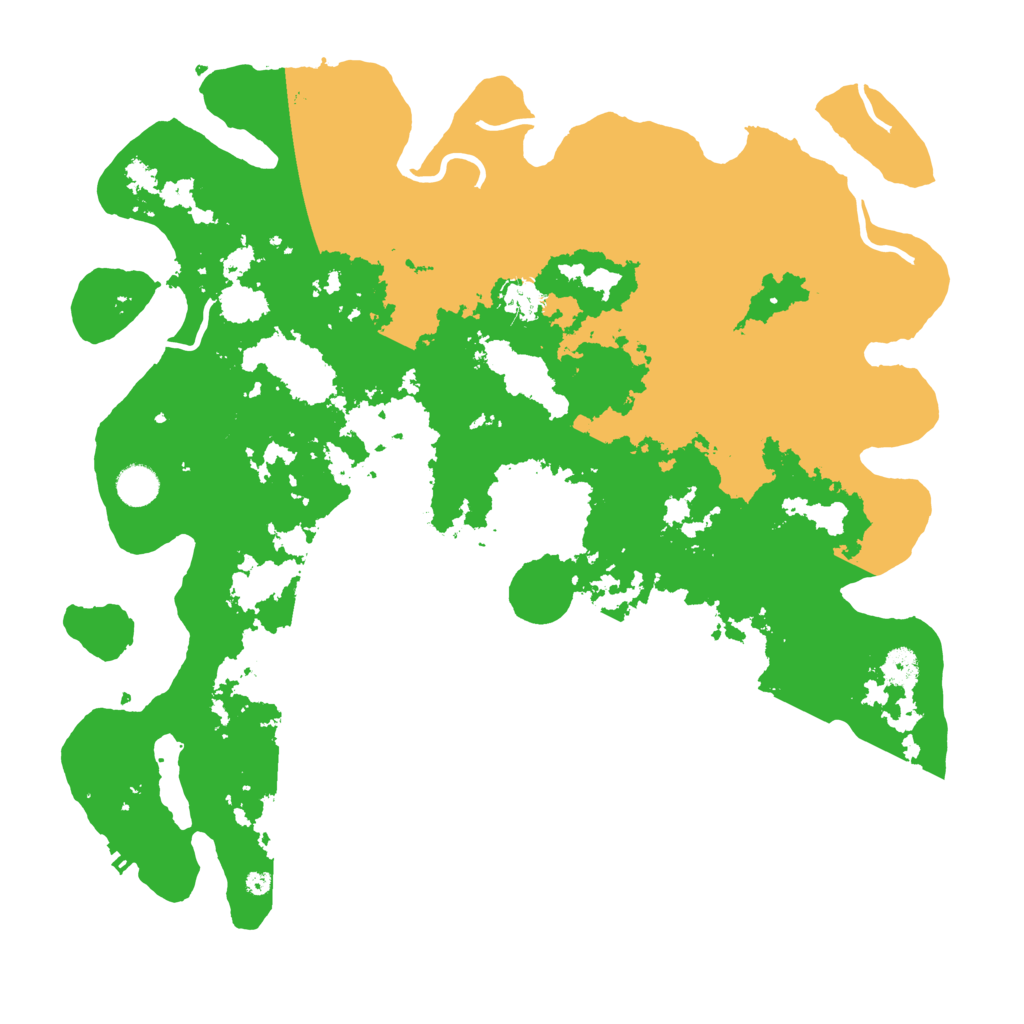 Biome Rust Map: Procedural Map, Size: 4300, Seed: 2091182452