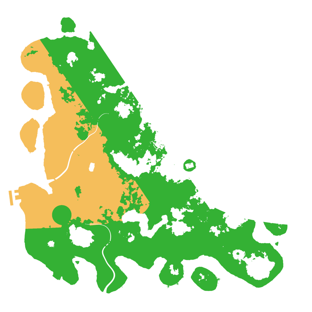 Biome Rust Map: Procedural Map, Size: 4250, Seed: 999144539