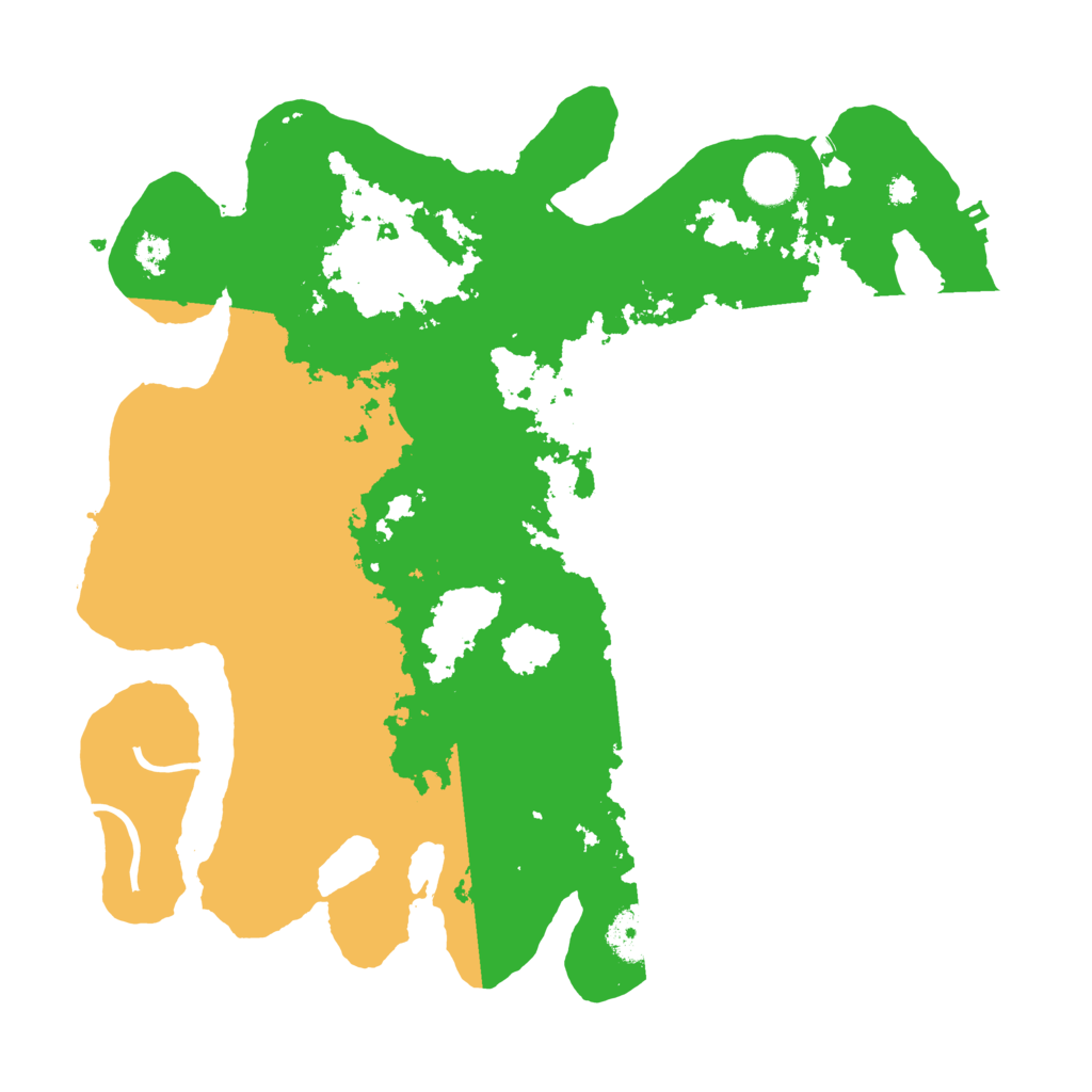 Biome Rust Map: Procedural Map, Size: 3600, Seed: 698550919