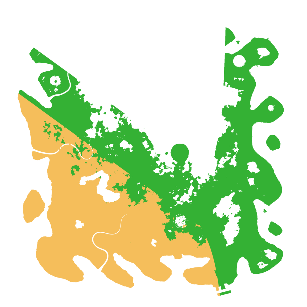 Biome Rust Map: Procedural Map, Size: 4500, Seed: 81858300