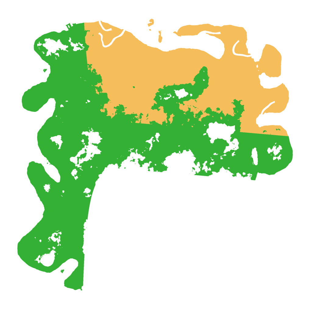 Biome Rust Map: Procedural Map, Size: 4300, Seed: 1625560414