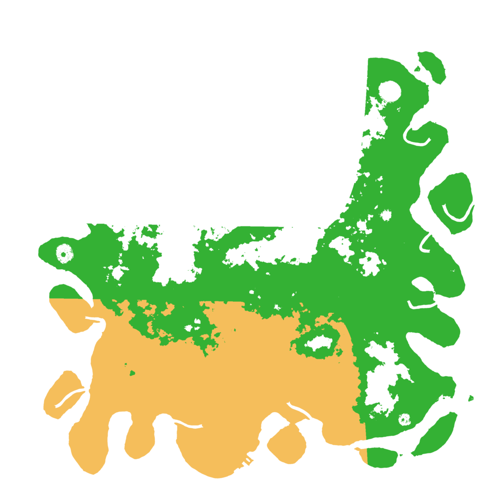 Biome Rust Map: Procedural Map, Size: 4200, Seed: 375904456