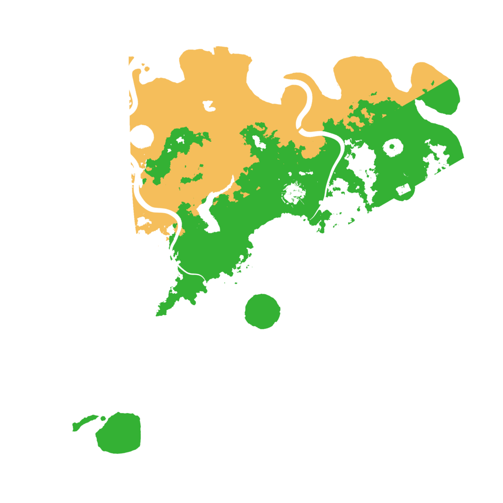 Biome Rust Map: Procedural Map, Size: 4050, Seed: 2132757745